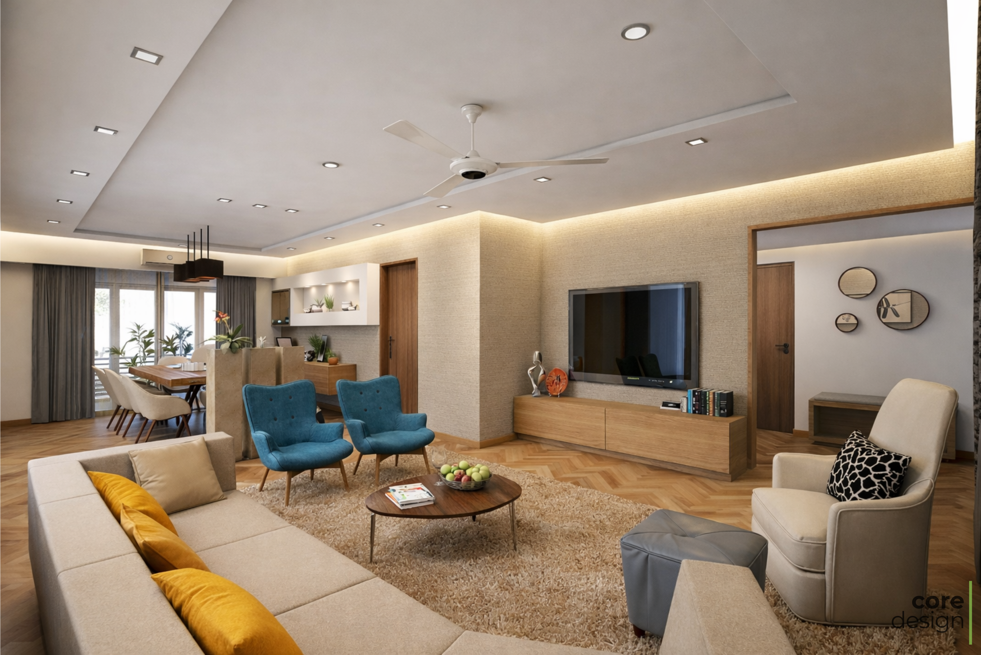 Residential spaces Designing in Dubai by Cubics
